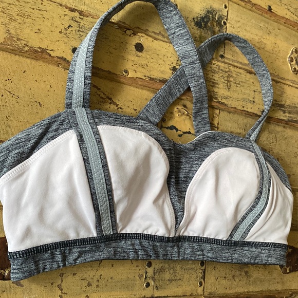 🍋 LULULEMON PINK STRETCH WORKOUT SPORTS BRA TOP CROP TOP 6 - Picture 9 of 11